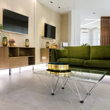Sala de espera Clínica Dental Solymar Cabrera